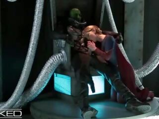 Wickedparodies - supergirl uwodzi braniac w analny dorosły wideo