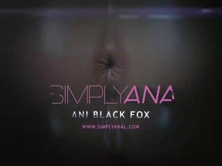 First Anal x rated clip for Ani Black Fox, Free HD xxx film c3