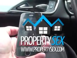 Propertysex - lotynų amerikietė tikras estate agentas su didelis šikna dulkinimasis