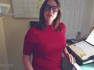 A tempting grown-up MILF gets a Visit to Her Office from a friend in it but He Finds that His Coworker is a Nymphomanic Nora 2
