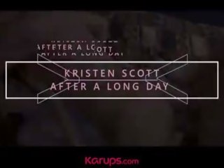 Karups - Coed Kristen Scott in Epic Oiled up Fuck: Porn 02