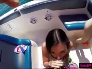 Marvelous Besties Boat Party goes ahead Into A Nasty Group Fucking