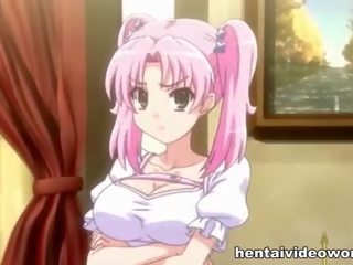 Mosaic: hullu hentai adolescent on kova aikuinen video-