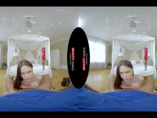 Realitylovers - 脚功封口 和 他妈的 在 丝袜 virtual 现实 性别 夹